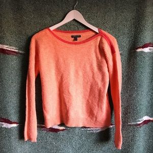 EILEEN FISHER CORAL SWEATER